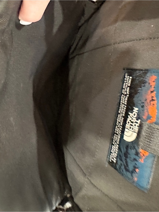 The North Face Black Backpack with External Bungee Organizer main image 6